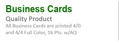 Business Card - Good Quality