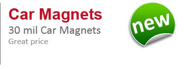 Car Magnet - printing