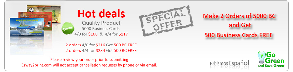 Low Prices in Business Card